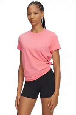 Wehkamp Under Armour sport T-shirt Rival Core roze aanbieding