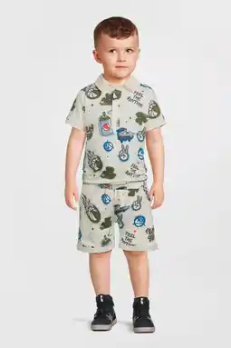 Wehkamp Quapi Mini polo ecru aanbieding