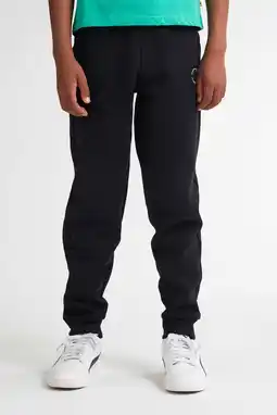 Wehkamp Petrol Industries regular sweatpants zwart aanbieding
