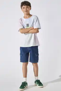Wehkamp ONLY & SONS JUNIOR T-shirt roze aanbieding