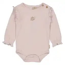 Wehkamp LEVV Newborn romper roze ajour aanbieding