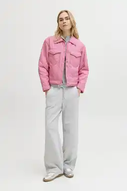 Wehkamp JJXX outdoor jas quilted roze aanbieding