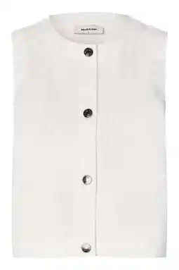 Wehkamp Modström denim top ecru aanbieding