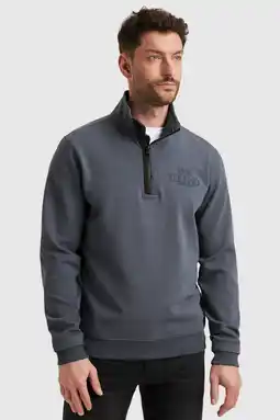 Wehkamp PME Legend sweater grijsblauw aanbieding