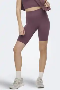 Wehkamp ONLY PLAY sportshort ONPJAIA roodbruin aanbieding
