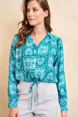 Wehkamp Lofty Manner blouse blauw aanbieding