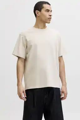 Wehkamp JACK & JONES CORE relaxed T-shirt ecru aanbieding
