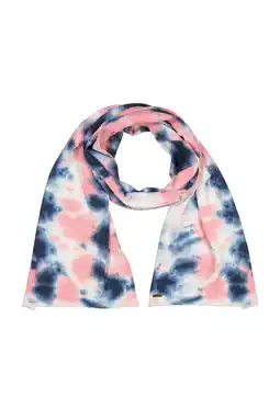 Wehkamp Vingino fijn gebreide sjaal roze/blauw aanbieding