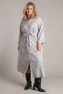Wehkamp Yest Curve blousejurk ecru aanbieding