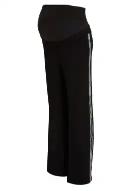 Wehkamp ONLY MATERNITY straight regularwaist zwangerschaps casual broek zwart aanbieding