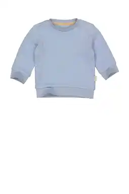 Wehkamp LEVV baby gestreepte sweater LNEELTJENOS blue dust aanbieding