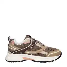 Wehkamp Nelson chunky sneakers beige/bruin aanbieding