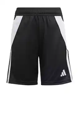 Wehkamp adidas Performance Junior sportshort Tiro 24 zwart/wit aanbieding