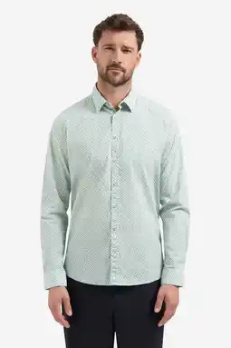 Wehkamp No Excess regular casual overhemd groen aanbieding