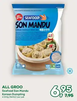 Amazing Oriëntal All groo seafood son mandu aanbieding