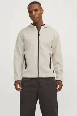 Wehkamp JACK & JONES CORE sweatvest JCOFUSION moonbeam aanbieding