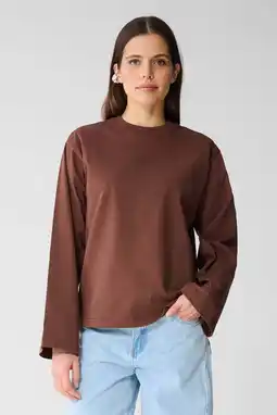 Wehkamp Shoeby longsleeve bruin aanbieding
