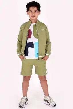 Wehkamp B.Nosy sweatshort groen aanbieding