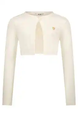 Wehkamp Le Chic bolero met sierstrik beige aanbieding
