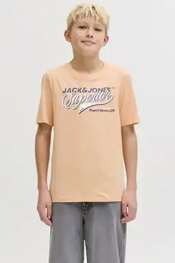 Wehkamp JACK & JONES JUNIOR T-shirt oranje aanbieding