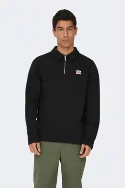 Wehkamp ONLY & SONS sweater zwart aanbieding
