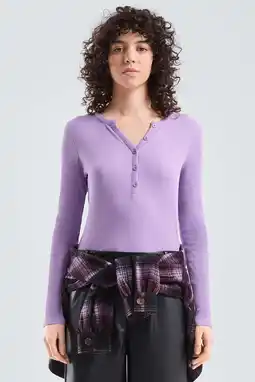 Wehkamp QS top lila aanbieding