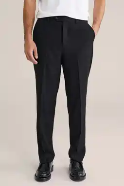 Wehkamp WE Fashion loose chino zwart aanbieding