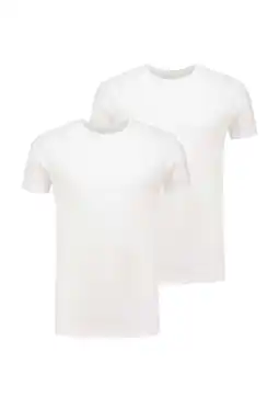 Wehkamp Bamigo ondershirt Smith (set van 2) wit aanbieding