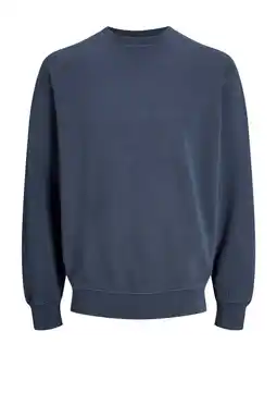 Wehkamp JACK & JONES ESSENTIALS sweater donkerblauw aanbieding