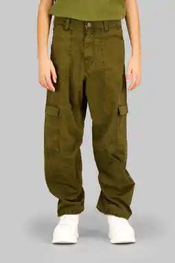 Wehkamp G-STAR loose cargobroek olijfgroen aanbieding