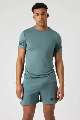 Wehkamp Björn Borg sportshirt BORG olijfgroen aanbieding