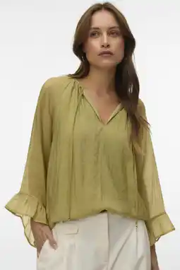 Wehkamp VERO MODA x Noor de Groot top lichtgroen aanbieding