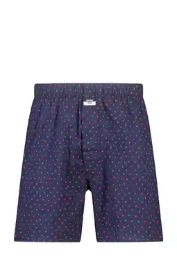 Wehkamp America Today wijde boxershort Thomas donkerblauw aanbieding