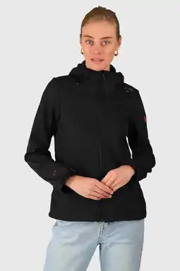 Wehkamp Brunotti softshell jas Joos zwart aanbieding