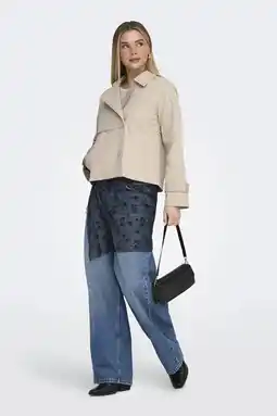 Wehkamp ONLY trenchcoat ecru aanbieding