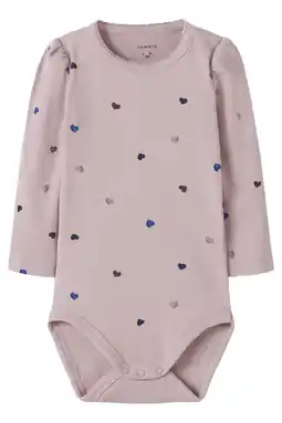 Wehkamp NAME IT BABY romper lila aanbieding