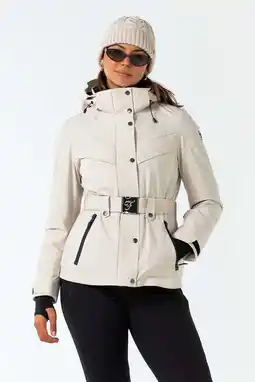 Wehkamp Falcon ski-jas Niusha ecru aanbieding