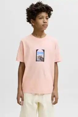 Wehkamp JACK & JONES JUNIOR T-shirt oranje aanbieding