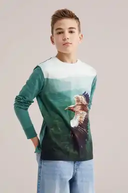 Wehkamp WE Fashion longsleeve donkergroen aanbieding