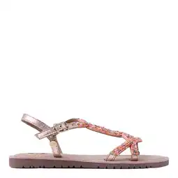 Wehkamp Gioseppo leren sandalen roze aanbieding