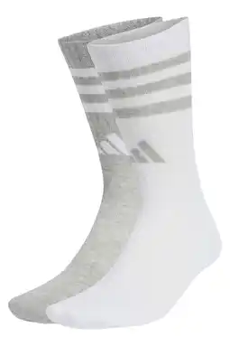 Wehkamp adidas Performance sokken - wit/grijs (set van 2) aanbieding