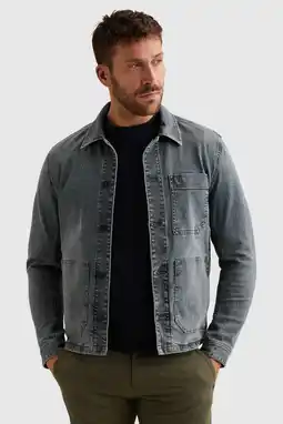 Wehkamp PME Legend denim spijkerjas grijsblauw aanbieding