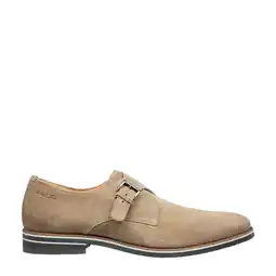 Wehkamp Van Lier suède gespschoenen beige aanbieding