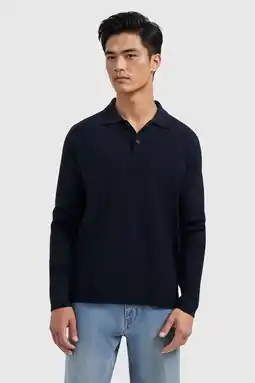 Wehkamp Pure Path trui fijn gebreid donkerblauw aanbieding