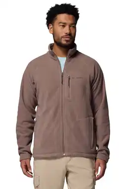 Wehkamp Columbia fleece vest bruin aanbieding