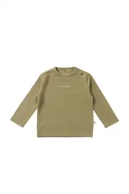 Wehkamp Your Wishes baby longsleeve olijfgroen aanbieding