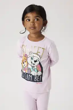 Wehkamp NAME IT MINI Paw Patrol longsleeve roze aanbieding