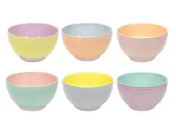 Wehkamp Cookinglife Soepkommen / Kommen Pastel Harmony ø 14 cm - 6 Stuks aanbieding