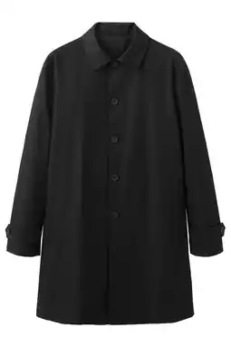 Wehkamp Mango Man trenchcoat zwart aanbieding