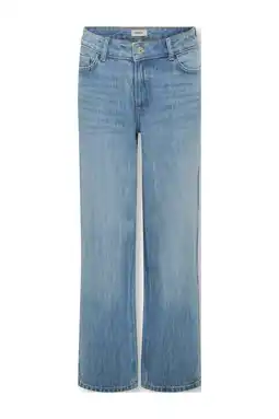 Wehkamp KIDS ONLY GIRL baggy highwaist baggy jeans medium blue denim aanbieding